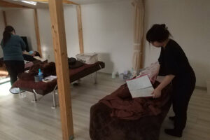学習の様子