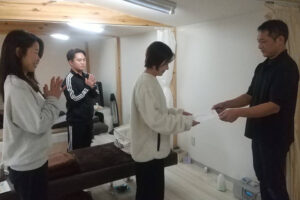 学習の様子